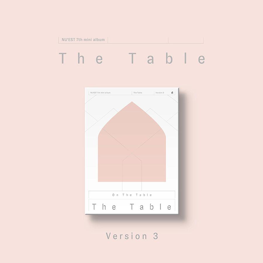 NU'EST 7TH MINI ALBUM 'THE TABLE' + POSTER - KPOP REPUBLIC