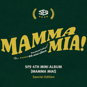 SF9 4TH MINI ALBUM 'MAMMA MIA!' SPECIAL EDITION + POSTER