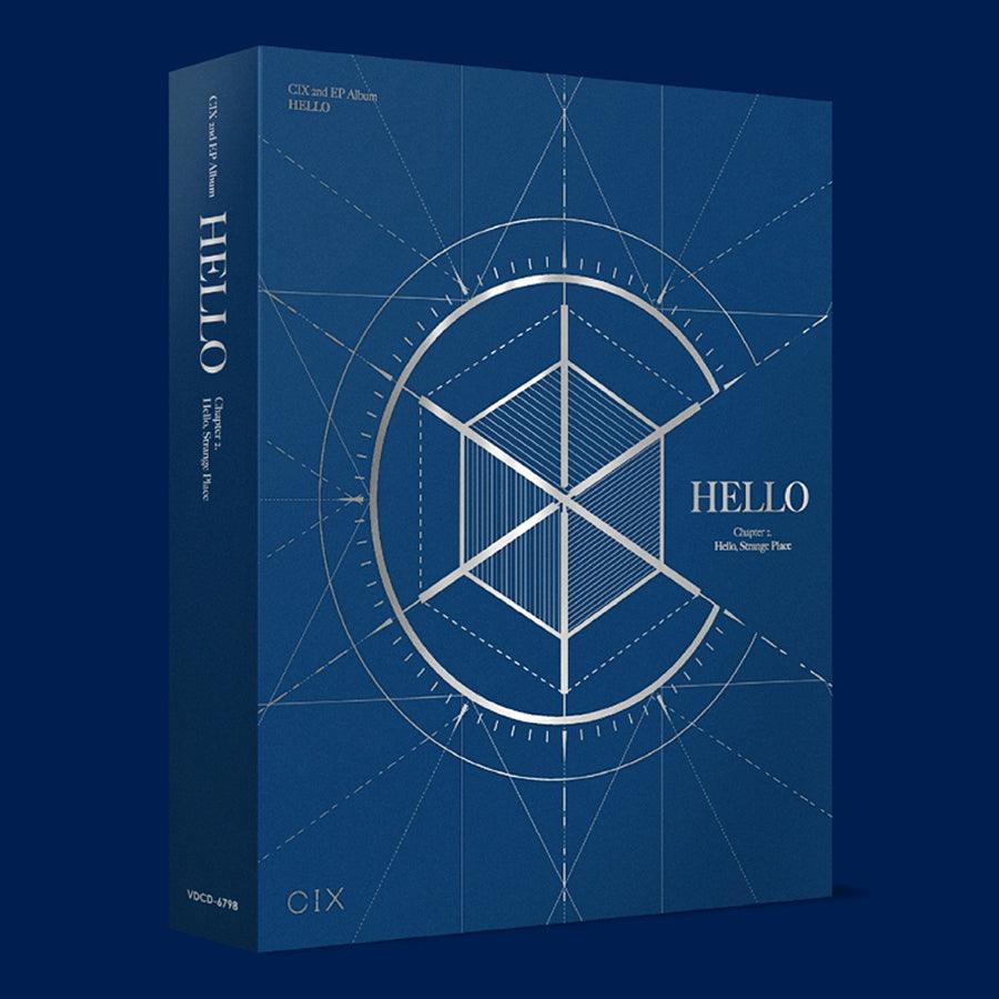 CIX 2ND MINI ALBUM 'HELLO CHAPTER 2. HELLO, STRANGE PLACE' + POSTER