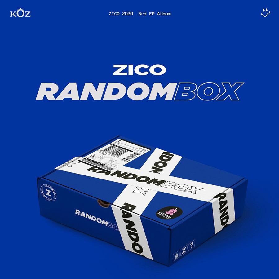ZICO 3RD MINI ALBUM 'RANDOM BOX'