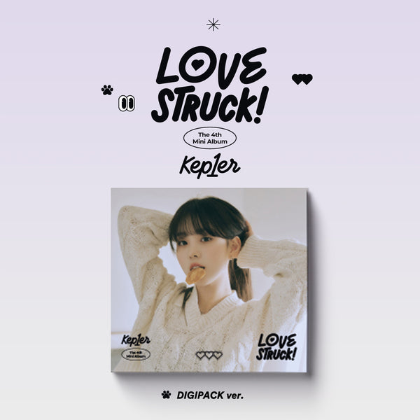 KEP1ER 4TH MINI ALBUM 'LOVESTRUCK!' (DIGIPACK) CHAEHYUN VERSION COVER