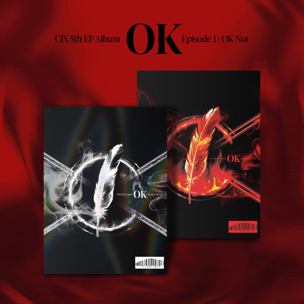 CIX 5TH EP ALBUM 'OK EPISODE 1 : OK NOT' SET COVER