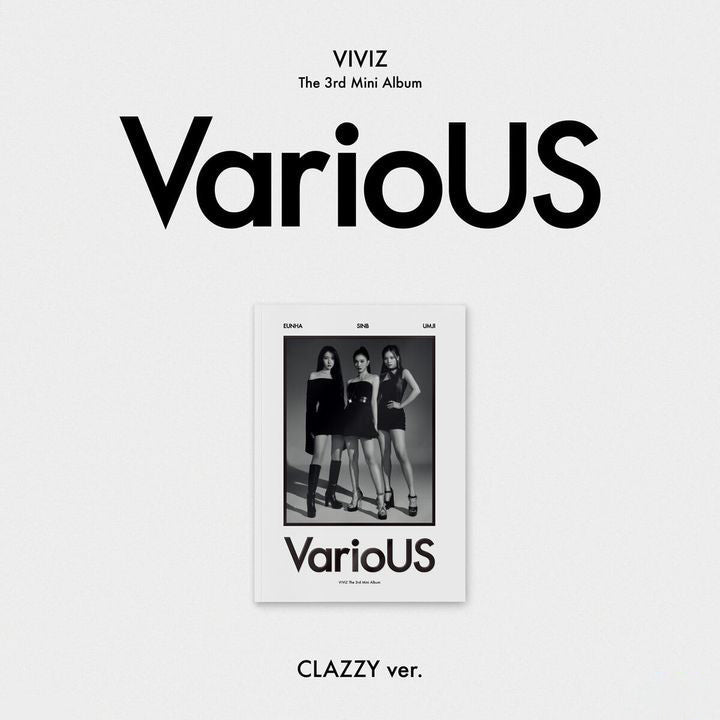 VIVIZ 3RD MINI ALBUM 'VARIOUS' (PHOTOBOOK)