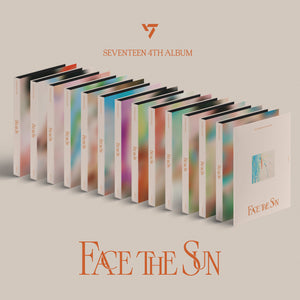 SEVENTEEN 4TH ALBUM 'FACE THE SUN' (CARAT) COVER