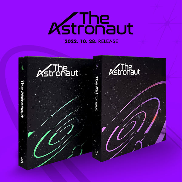 JIN (BTS) SOLO SINGLE ALBUM 'THE ASTRONAUT' SET COVER