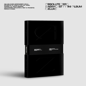 BAEKHO (NU'EST) 1ST MINI ALBUM 'ABSOLUTE ZERO' (DELUXE) COVER