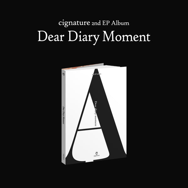 CIGNATURE 2ND EP ALBUM 'DEAR DIARY MOMENT' ANSWER COVER