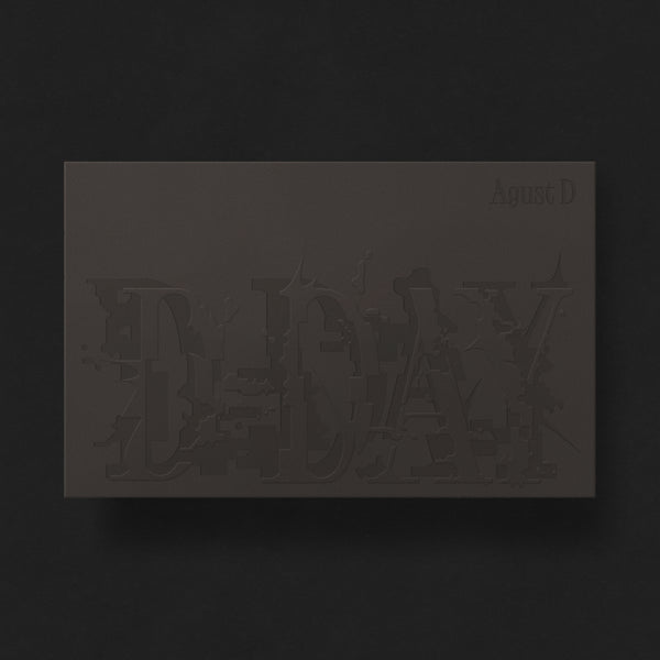 AGUST D (SUGA) SOLO ALBUM 'D-DAY' VERSION 2 COVER