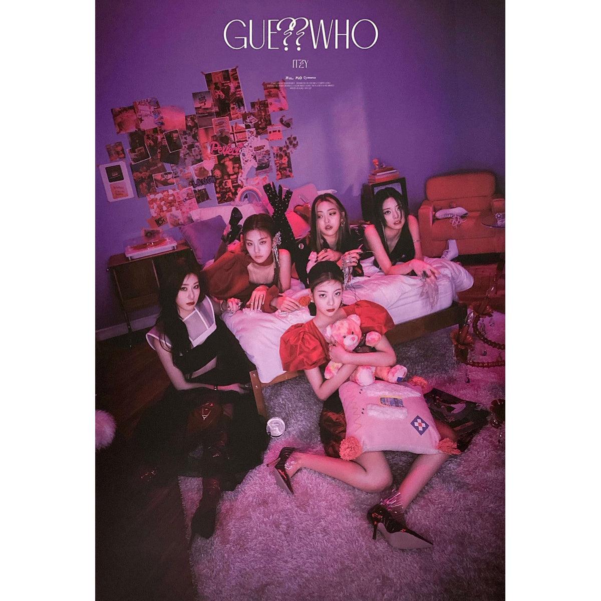 ITZY ALBUM 'GUESS WHO' POSTER ONLY - KPOP REPUBLIC