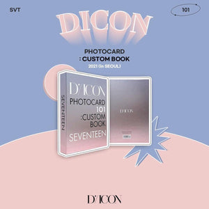 D-ICON 'SEVENTEEN PHOTO CARD 101 : CUSTOM BOOK' COVER