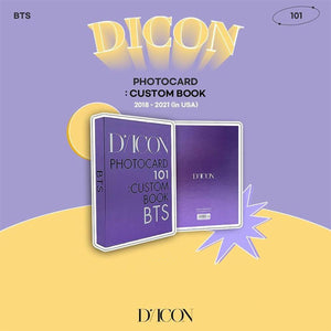 D-ICON 'BTS PHOTO CARD 101 : CUSTOM BOOK' cover