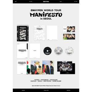 ENHYPEN WORLD TOUR 'MANIFESTO' IN SEOUL (DVD)