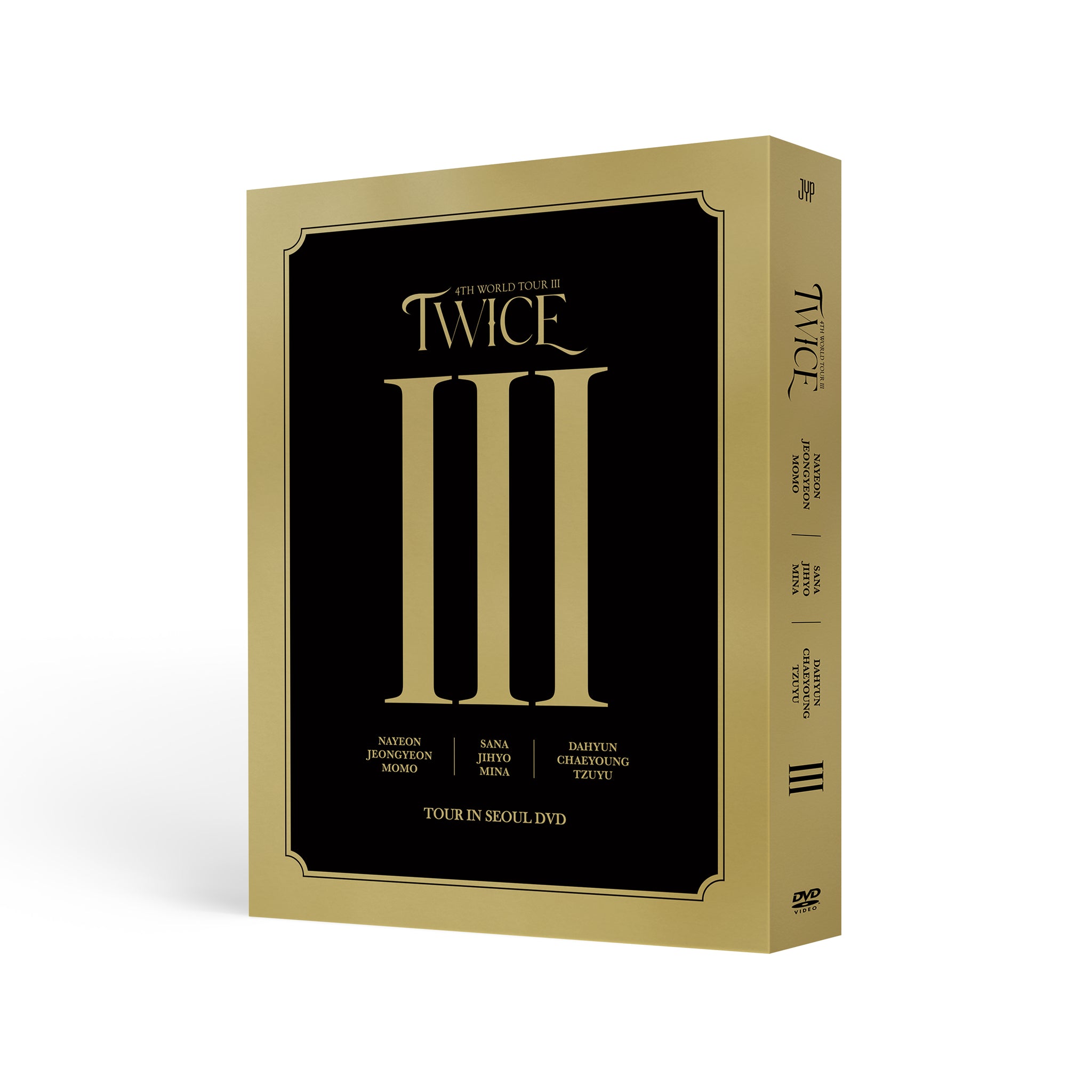 TWICE '4TH WORLD TOUR III IN SEOUL' DVD COVER