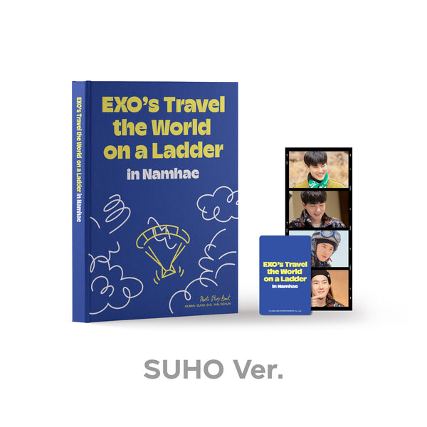 EXO 'EXO'S TRAVEL THE WORLD ON A LADDER IN NAMHAE' PHOTO STORY BOOK SUHO COVER