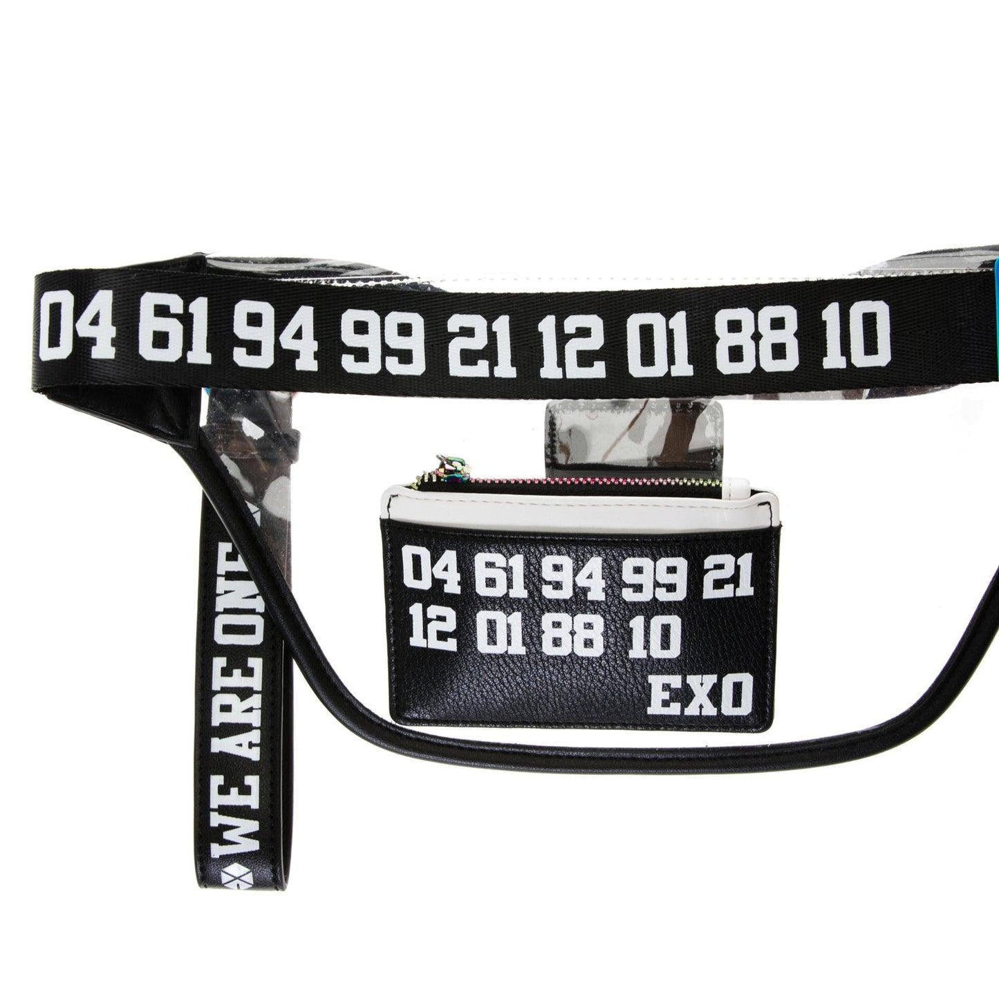 EXO 'OFFICIAL WE ARE ONE FANNY PACK WITH CARD WALLET & KEYCHAIN' - KPOP REPUBLIC