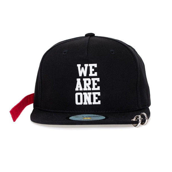 EXO 'WE ARE ONE SNAPBACK HAT WITH LONG STRAP & RINGS'