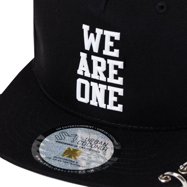 EXO 'WE ARE ONE SNAPBACK HAT WITH LONG STRAP & RINGS'