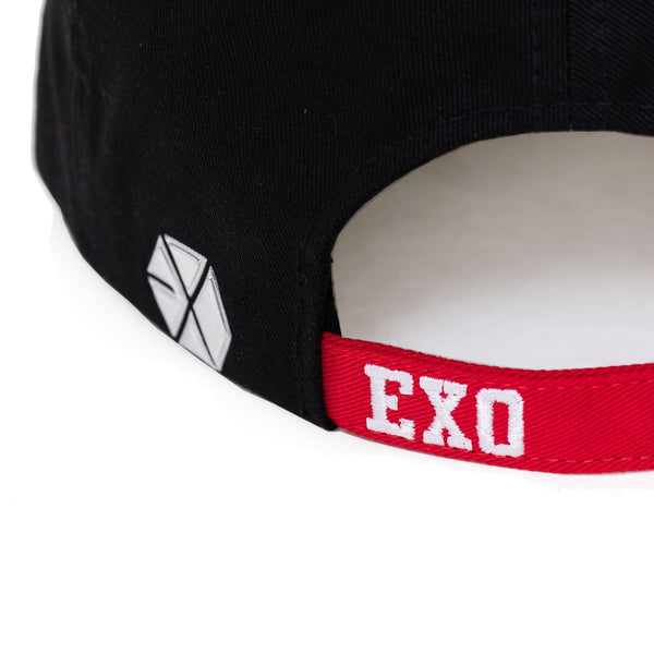 EXO 'WE ARE ONE SNAPBACK HAT WITH LONG STRAP & RINGS'