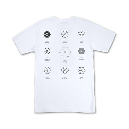 EXO OFFICIAL T-SHIRT WITH RHINESTONES - KPOP REPUBLIC