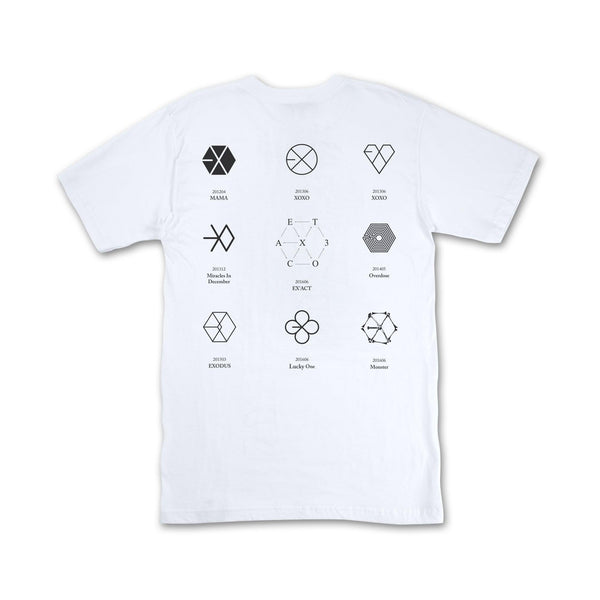 EXO OFFICIAL T-SHIRT WITH RHINESTONES - KPOP REPUBLIC
