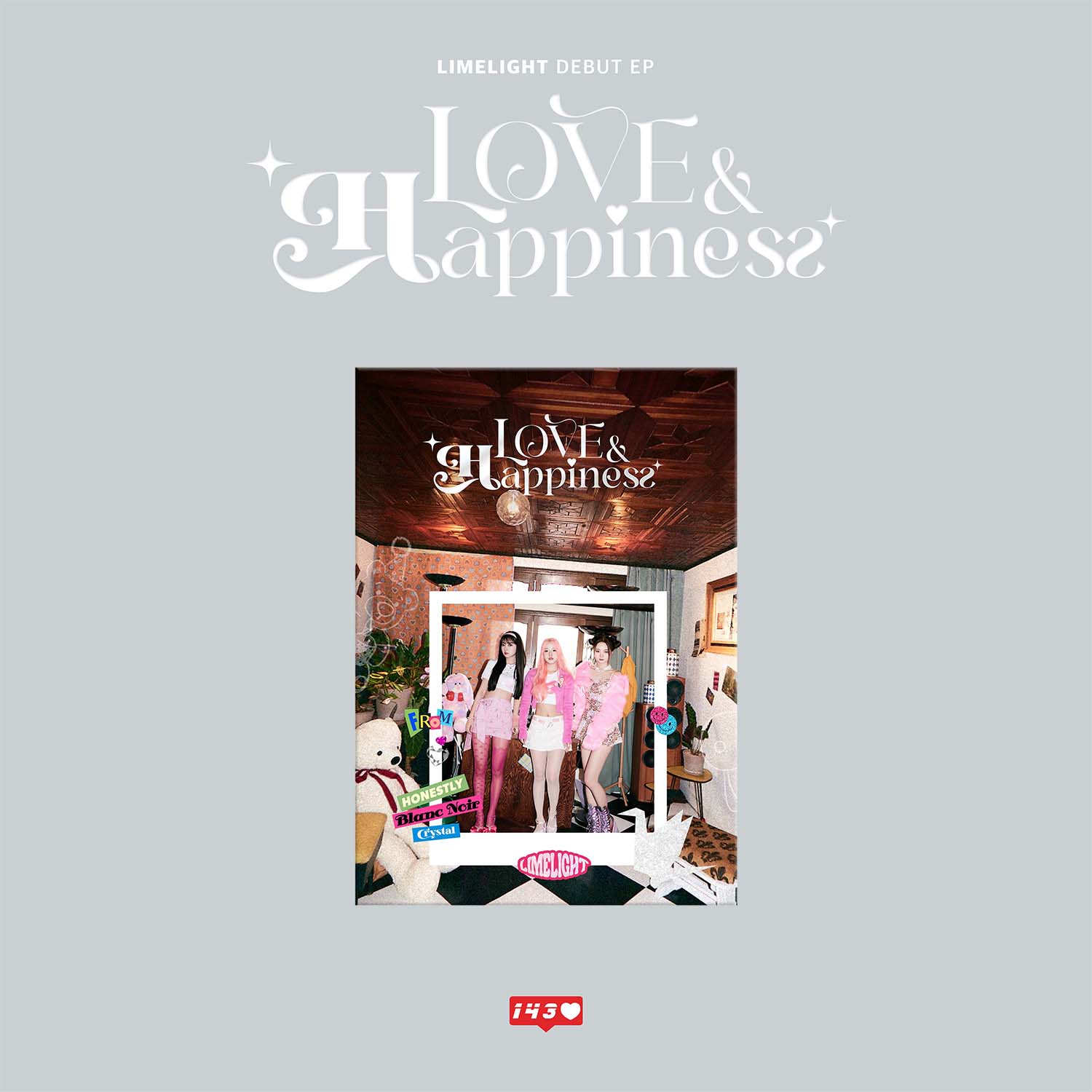 LIMELIGHT DEBUT EP ALBUM 'LOVE & HAPPINESS' FROM VERSION COVER