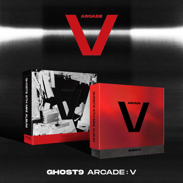 GHOST9 6TH MINI ALBUM 'ARCADE:V' SET VERSION COVER