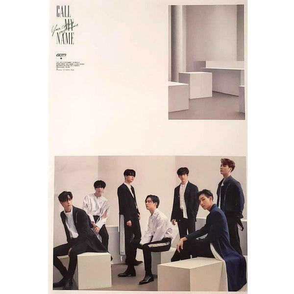 GOT7 MINI ALBUM 'CALL MY NAME' POSTER ONLY