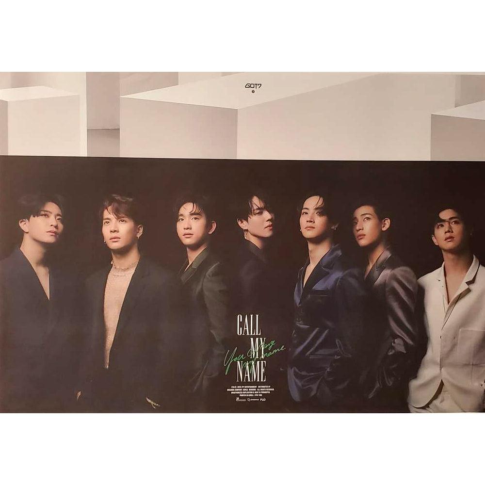 GOT7 MINI ALBUM 'CALL MY NAME' POSTER ONLY - KPOP REPUBLIC