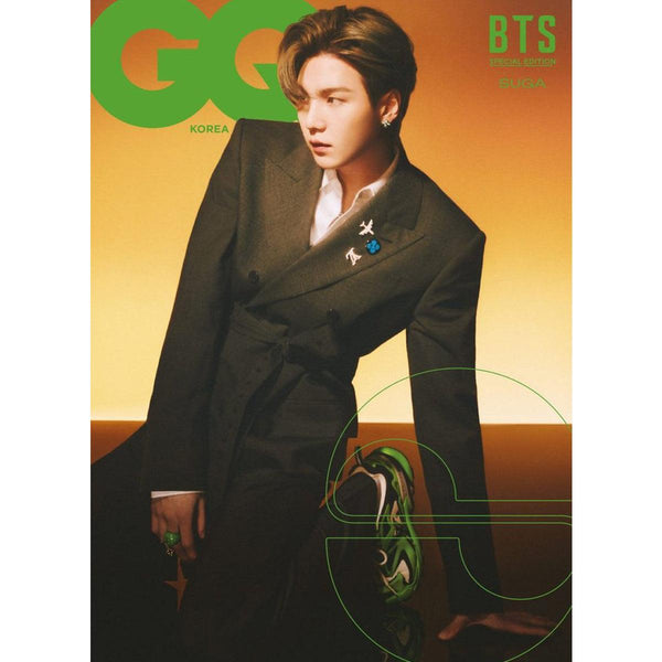 GQ KOREA 'JANUARY 2022 ISSUE - BTS' SUGA COVER