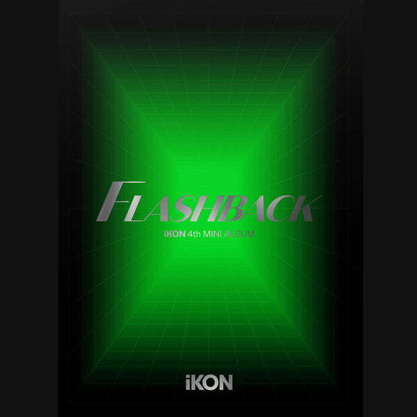 IKON 4TH MINI ALBUM 'FLASHBACK' (PHOTOBOOK) + POSTER GREEN COVER