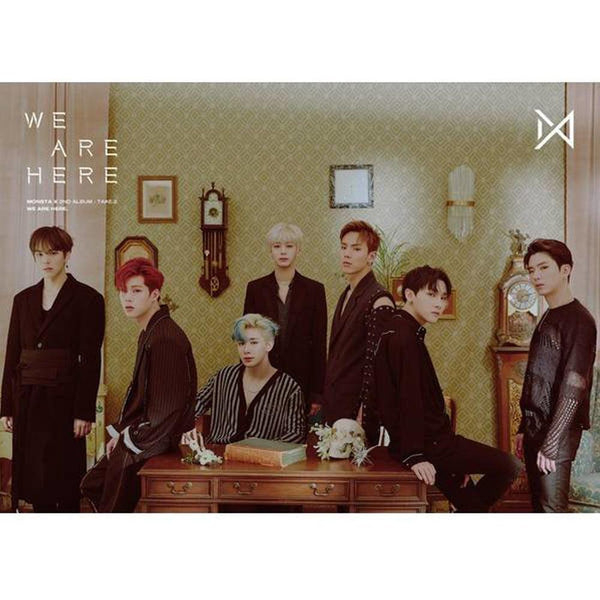 MONSTA X 2ND ALBUM TAKE.2 'WE ARE HERE' POSTER ONLY