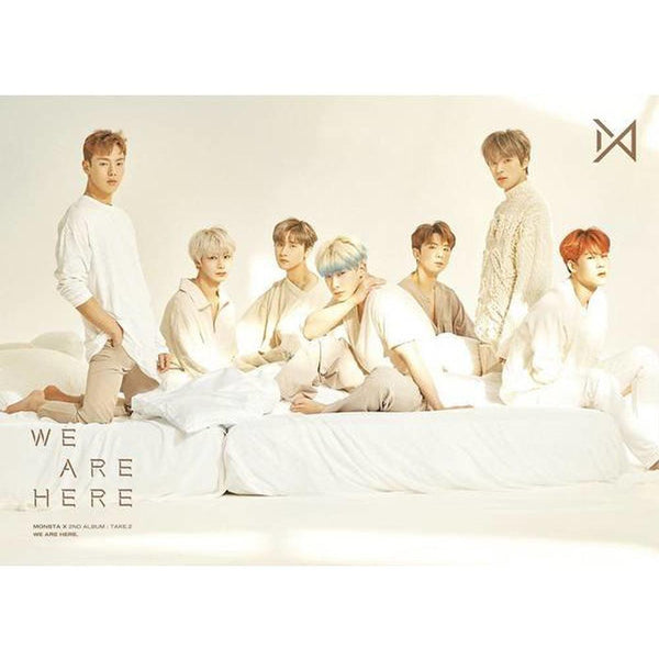MONSTA X 2ND ALBUM TAKE.2 'WE ARE HERE' POSTER ONLY - KPOP REPUBLIC