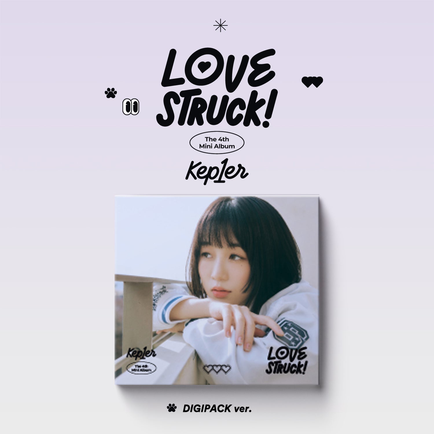 KEP1ER 4TH MINI ALBUM 'LOVESTRUCK!' (DIGIPACK) HIKARU VERSION COVER