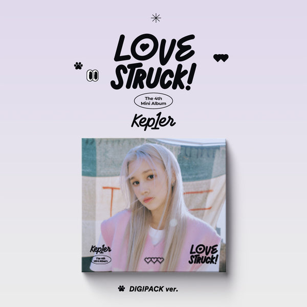 KEP1ER 4TH MINI ALBUM 'LOVESTRUCK!' (DIGIPACK) HUENING VERSION COVER