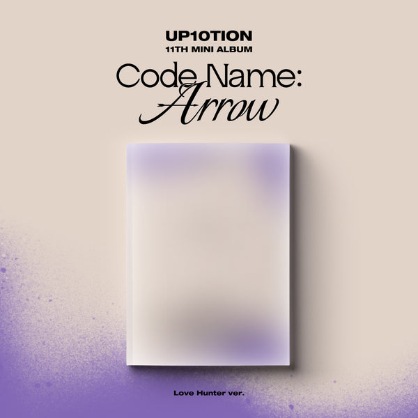 UP10TION 11TH MINI ALBUM 'CODE NAME: ARROW' LOVE HUNTER COVER