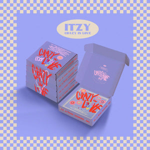 ITZY 1ST ALBUM 'CRAZY IN LOVE' COVER