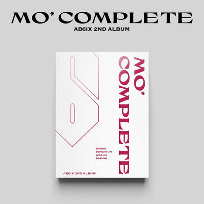 AB6IX 2ND ALBUM 'MO’ COMPLETE' I ver cover