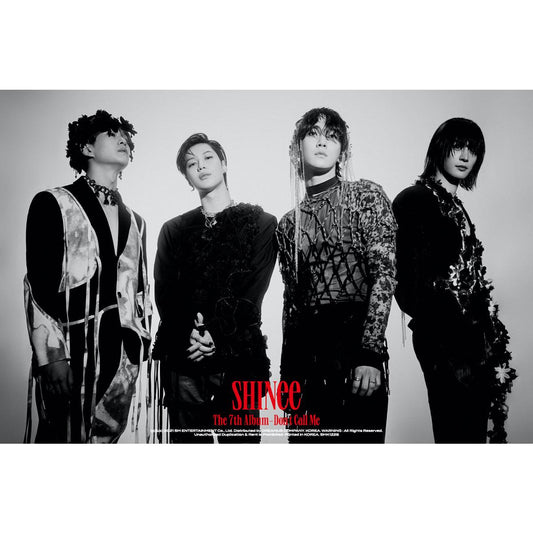 SHINEE 7TH ALBUM 'DON'T CALL ME' (JEWEL CASE) POSTER ONLY - KPOP REPUBLIC