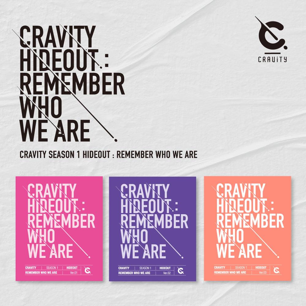 CRAVITY 'SEASON 1 HIDEOUT : REMEMBER WHO WE ARE' + POSTER