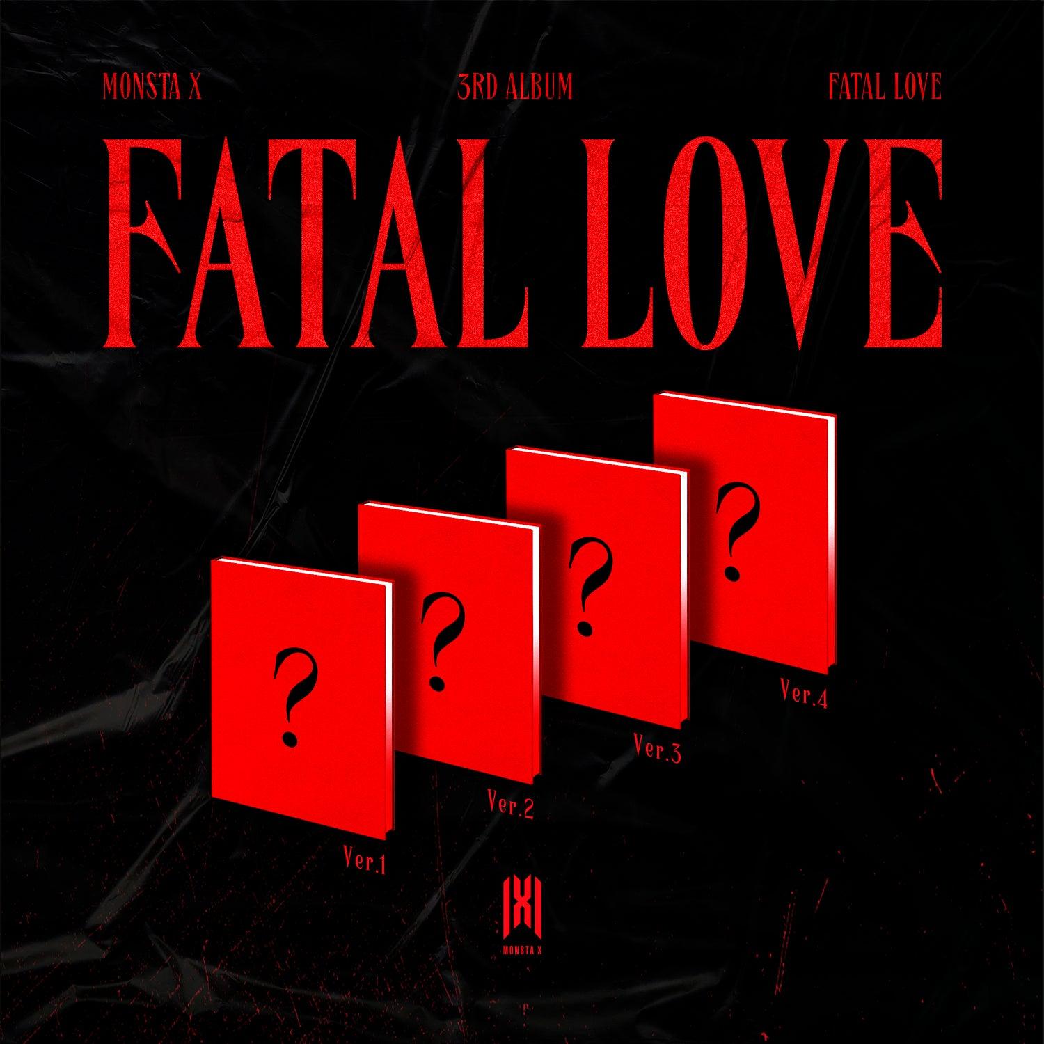 MONSTA X 3RD ALBUM 'FATAL LOVE'