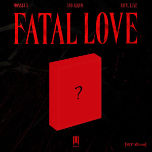 MONSTA X 3RD ALBUM KIHNO KIT 'FATAL LOVE'