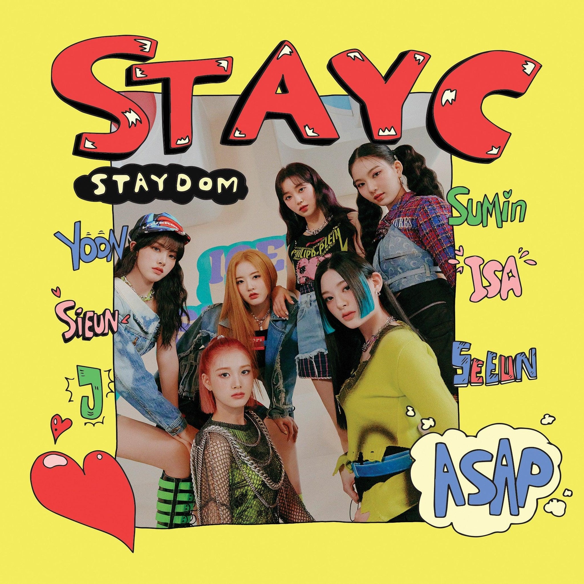 STAYC 2ND SINGLE ALBUM 'STAYDOM'