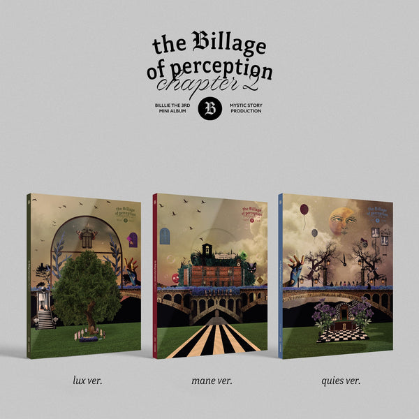 BILLLIE 3RD MINI ALBUM 'THE BILLAGE OF PERCEPTION : CHAPTER TWO' SET COVER