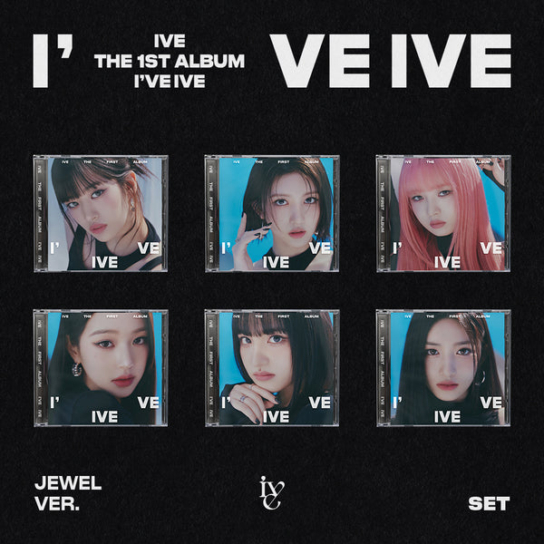 IVE 1ST ALBUM 'I'VE IVE' (JEWEL) COVER