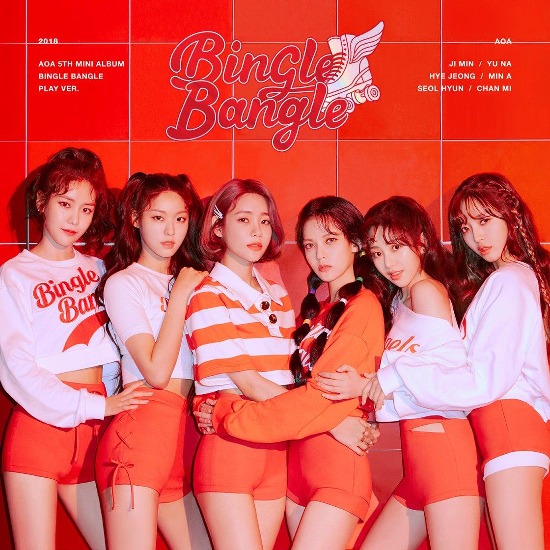AOA 5TH MINI ALBUM 'BINGLE BANGLE' + POSTER