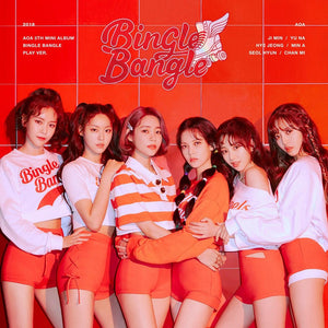 AOA 5TH MINI ALBUM 'BINGLE BANGLE' + POSTER - KPOP REPUBLIC