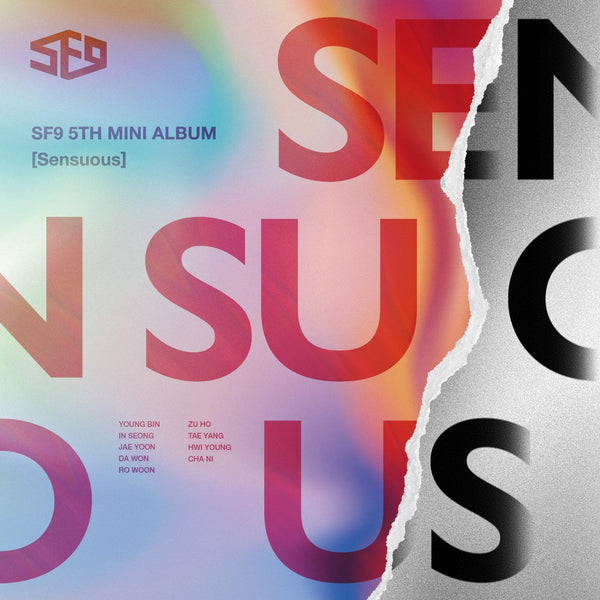 SF9 5TH MINI ALBUM 'SENSUOUS' + POSTER