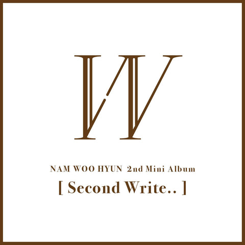 NAM WOOHYUN (INFINITE) 2ND MINI ALBUM 'SECOND WRITE..' + POSTER - KPOP REPUBLIC