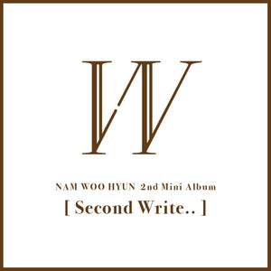 NAM WOOHYUN (INFINITE) 2ND MINI ALBUM 'SECOND WRITE..' - KPOP REPUBLIC