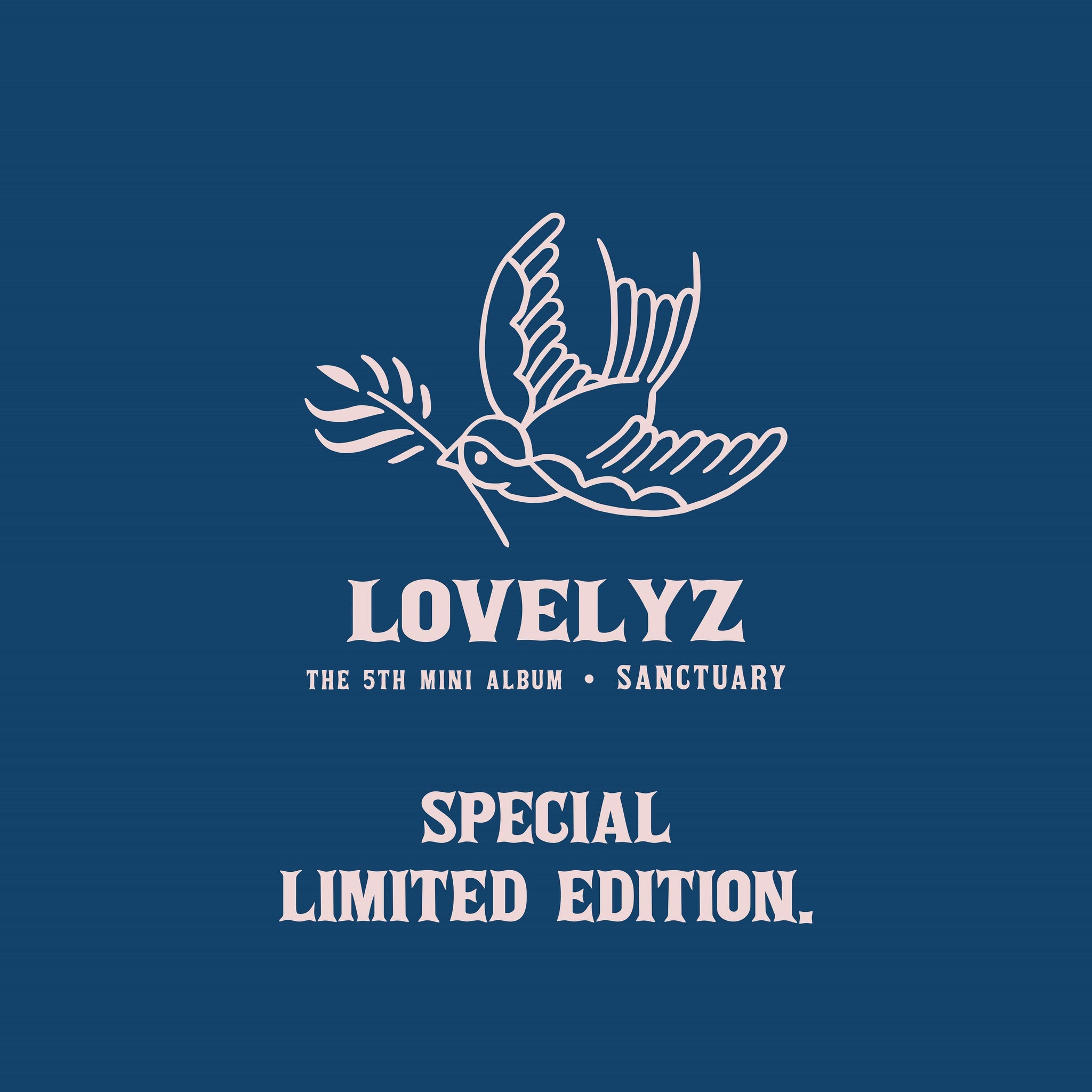 LOVELYZ 5TH MINI ALBUM 'SANCTUARY' + POSTER